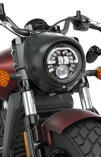 Indian Scout Pathfinder 5 3/4 in. Adaptive LED Headlight, Gloss Black