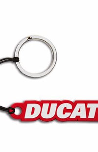 Ducati Logo Rubber Key Ring