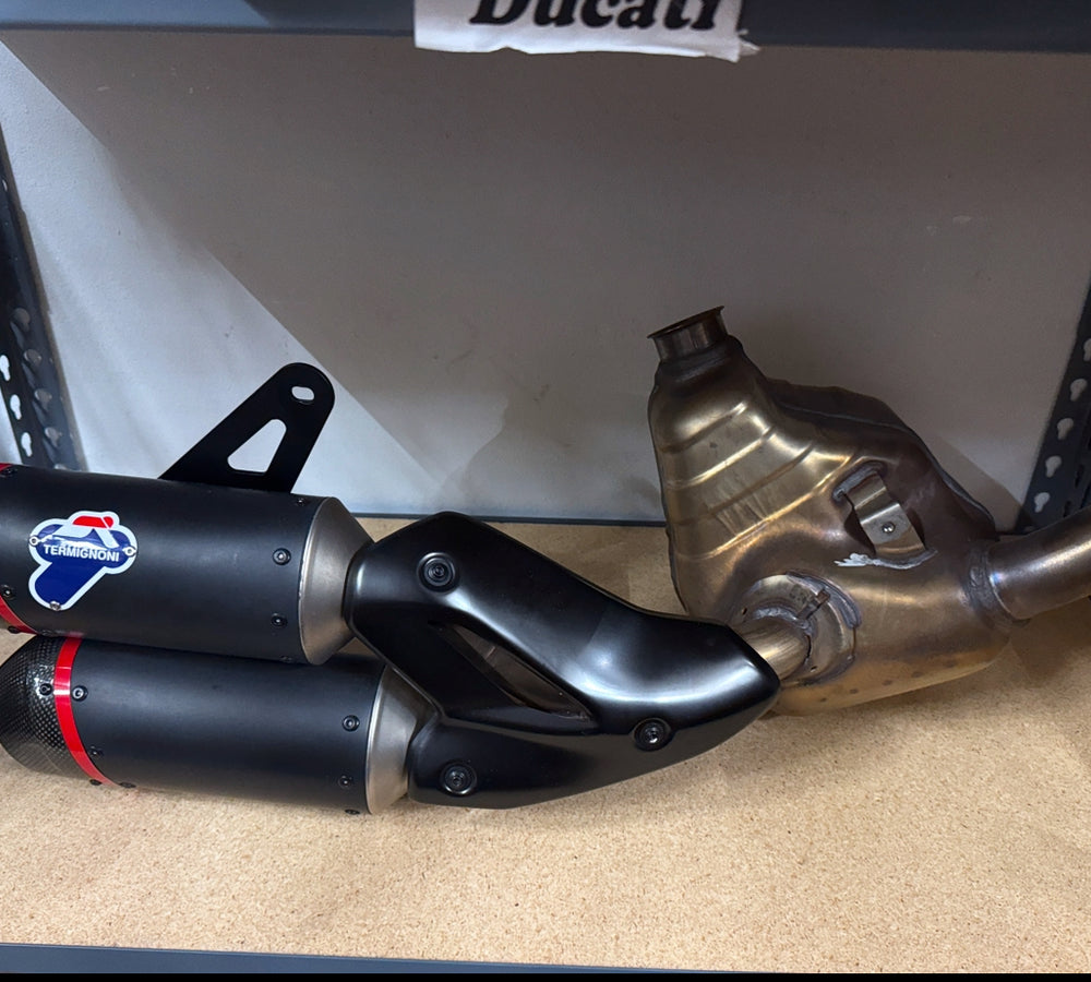 NEW OEM Take Off Ducati MONSTER EXHAUST