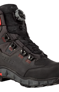 NEW Klim Outlander GTX Boot Asphalt - High Risk Red