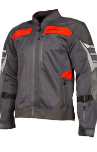 NEW Klim Induction Pro Jacket Asphalt - Redrock