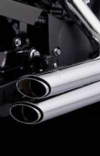NEW Vance & Hines Shortshots Staggered Exhaust System for Softail 17233 VH0289