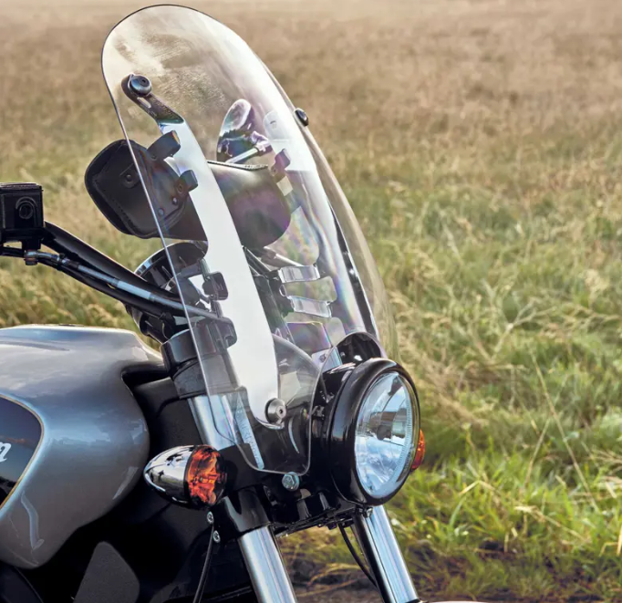 NEW OEM Indian Scout 19inch Quick Release Windshield, Clear 2880236-156