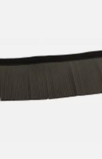 NEW OEM UPPER SADDLEBAG FRINGE - BLACK 2879879-01