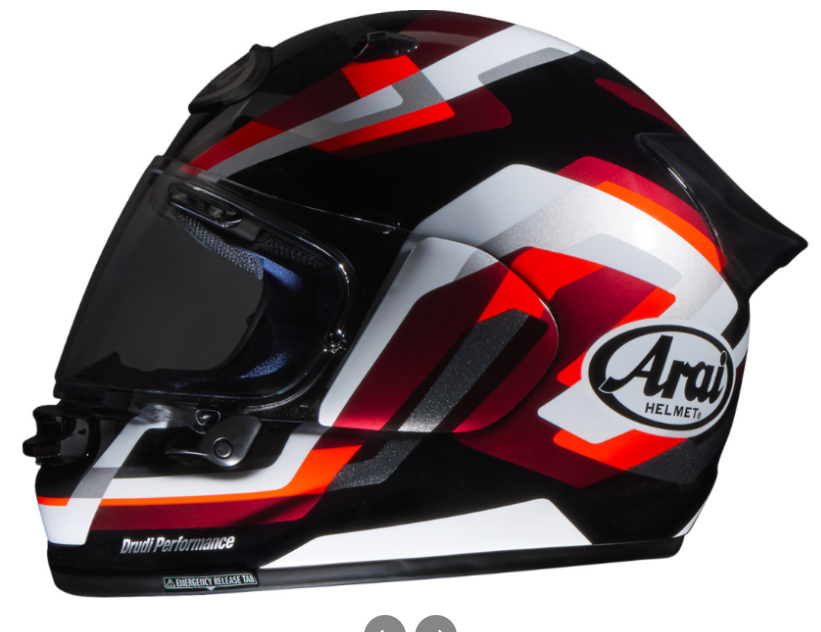 NEW Arai Contour-X Snake Helmet Red
