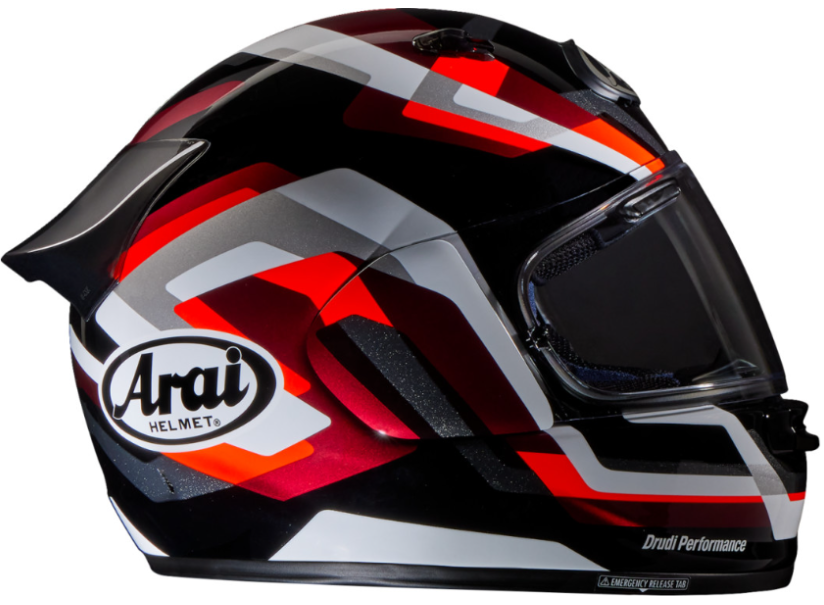 NEW Arai Contour-X Snake Helmet Red