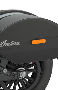 NEW Indian Quick Release Semi-Rigid Saddlebags in Black, Pair 2889282-VBA