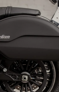 NEW Indian Quick Release Semi-Rigid Saddlebags in Black, Pair 2889282-VBA