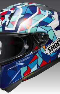 NEW Shoei X-15 Marquez Barcelona Helmet