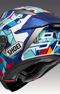 NEW Shoei X-15 Marquez Barcelona Helmet