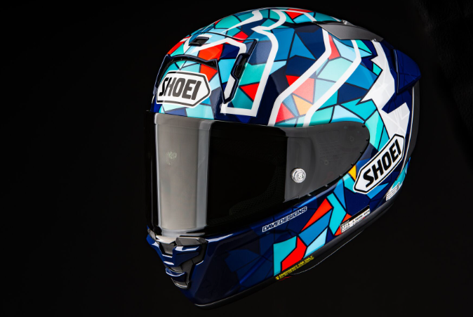 NEW Shoei X-15 Marquez Barcelona Helmet