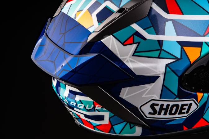 NEW Shoei X-15 Marquez Barcelona Helmet