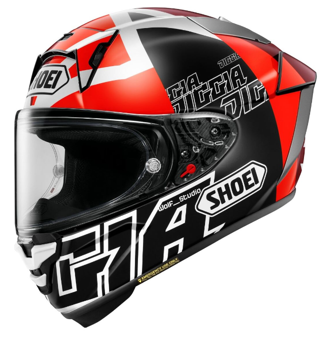 NEW Shoei X-15 Diggia 2 Helmet – Ducati Bros