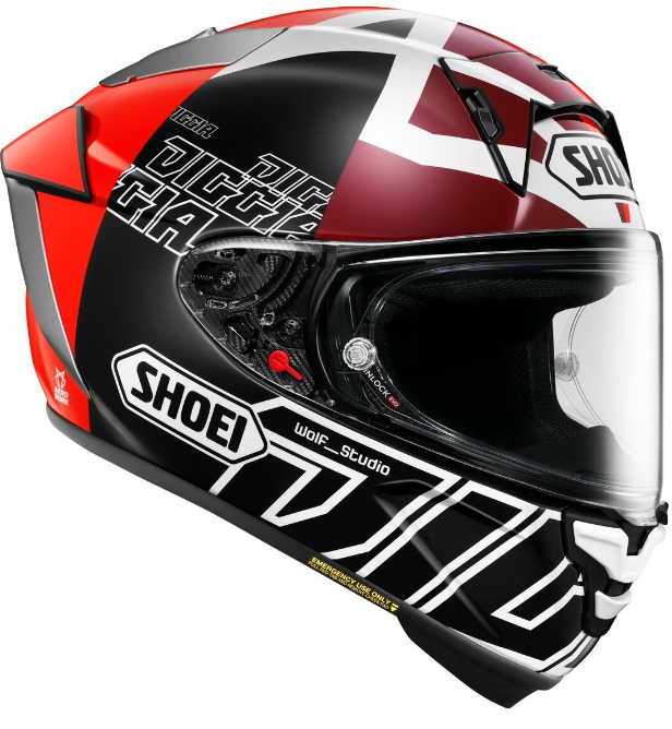 NEW Shoei X-15 Diggia 2 Helmet – Ducati Bros