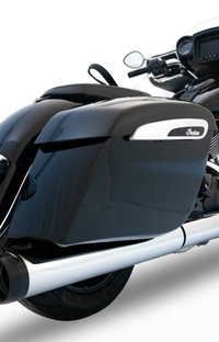 Rinehart DBX45 4.5" Slip-On Mufflers For Indian Touring 2014-2024 500-0566