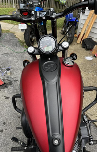 NEW Indian 10” Chief Moto Handlebar Risers, Black 2890452