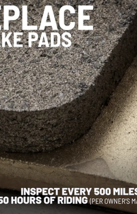 NEW OEM Genuine Polaris Dual Bore Brake Pad Set of Two Pads 2205949