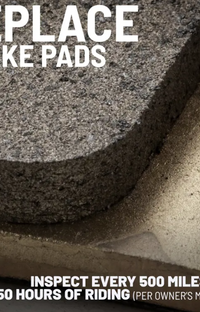 NEW OEM Genuine Polaris Rear Brake Pad Set of Two Pads 2203679