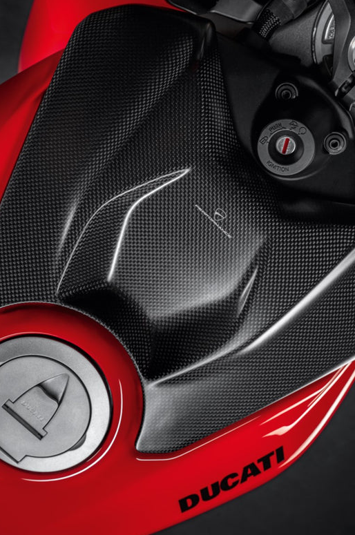 NEW OEM 2025 Ducati Panigale V4 Carbon Tank Cover 96981821AA