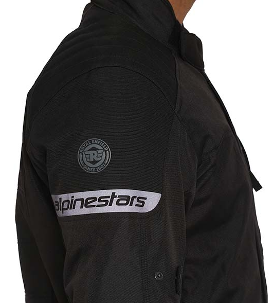 NEW OEM Royal Enfield Alpinestars Gravity Drystar Riding Jacket Black