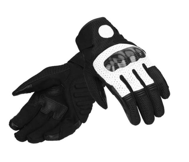 NEW OEM Royal Enfield Windstorm Gloves Black & White