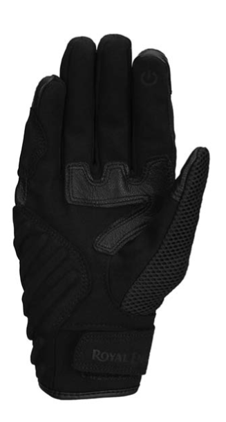 NEW OEM Royal Enfield Windstorm Gloves Black & White