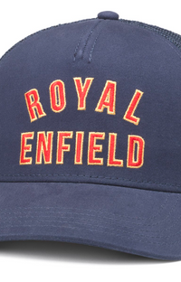NEW OEM Royal Enfield Shifter Trucker Cap Navy Blue RLCCAP000008