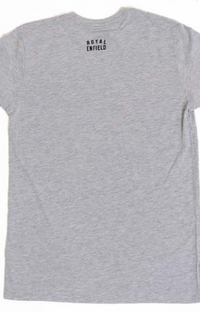 NEW OEM Royal Enfield Moto-Anatomy Men's Crew Neck Tee Heather Grey