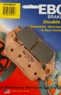 EBC Double-H Sintered Brake Pads FA196HH 61-1961 15-196H FA196HH 160850