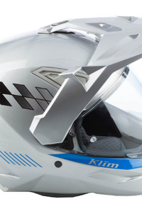 NEW Klim X1 Alpha Helmet ECE/DOT Gloss Concept High-Rise Electric Blue Lemonade