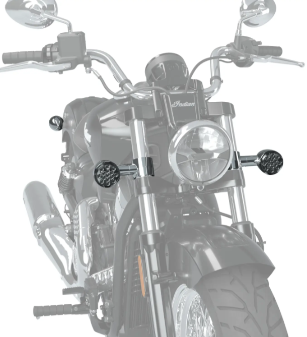NEW Indian Scout Classic Smoked Turn Signals 2890296-156