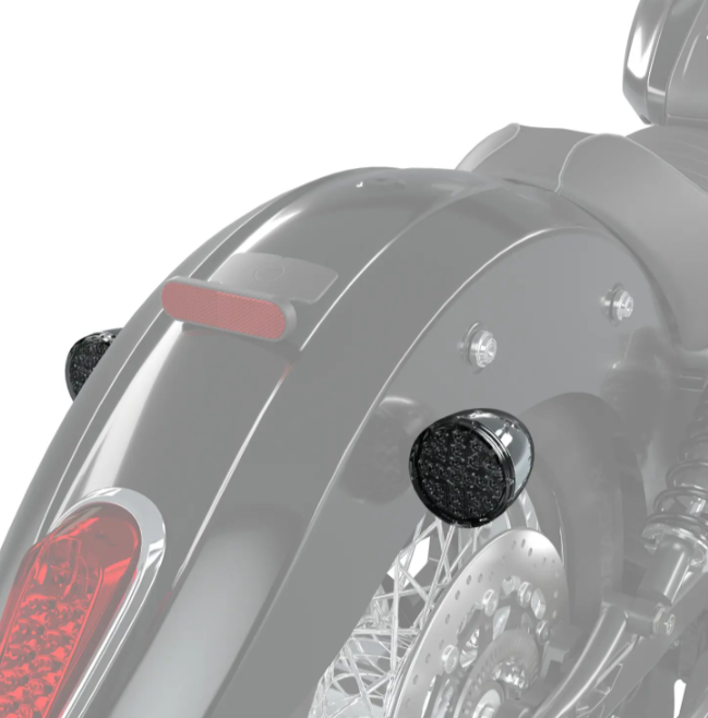 NEW Indian Scout Classic Smoked Turn Signals 2890296-156