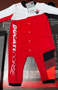 NEW Ducati DC SPORT BABY SLEEPSUIT