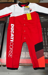 NEW Ducati DC SPORT BABY SLEEPSUIT