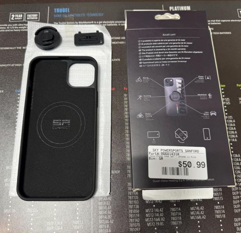 NEW OEM Ducati Phone Case for iPhone