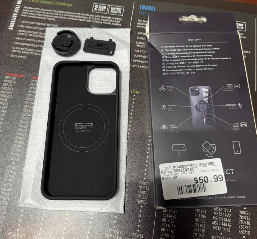 NEW OEM Ducati Phone Case for iPhone
