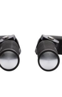 NEW Indian Passenger Pegs in Matte Black, Pair 2880667-626