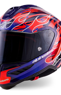 NEW Alpinestars SR10 Supertech R10 Flyte Purple Helmet In Stock