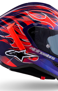 NEW Alpinestars SR10 Supertech R10 Flyte Purple Helmet In Stock