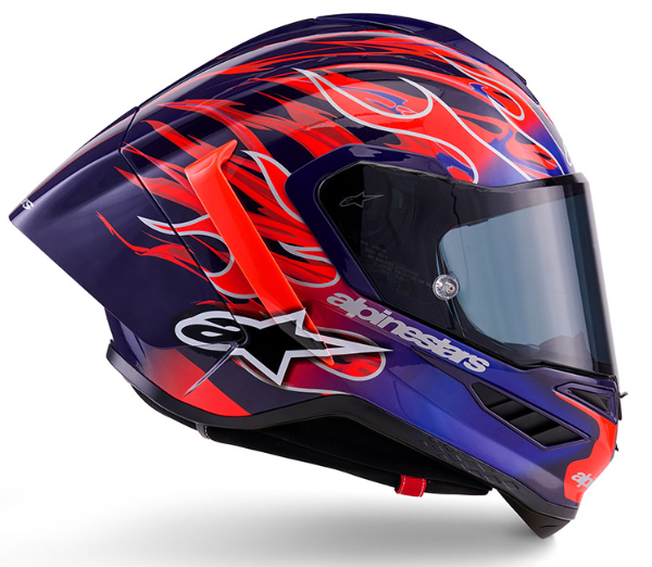 NEW Alpinestars SR10 Supertech R10 Flyte Purple Helmet In Stock