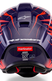 NEW Alpinestars SR10 Supertech R10 Flyte Purple Helmet In Stock