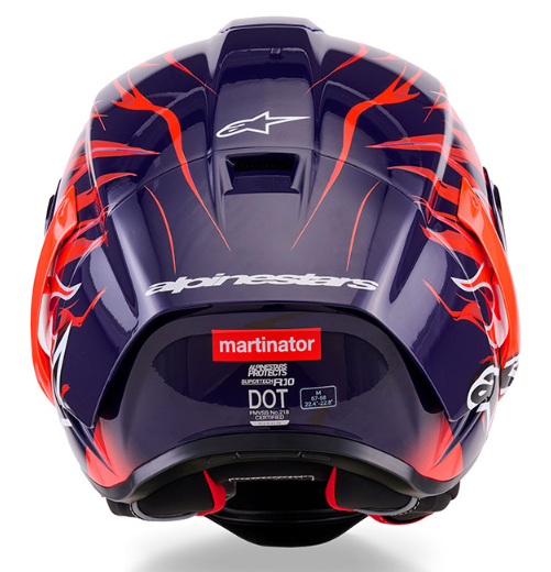 NEW Alpinestars SR10 Supertech R10 Flyte Purple Helmet In Stock