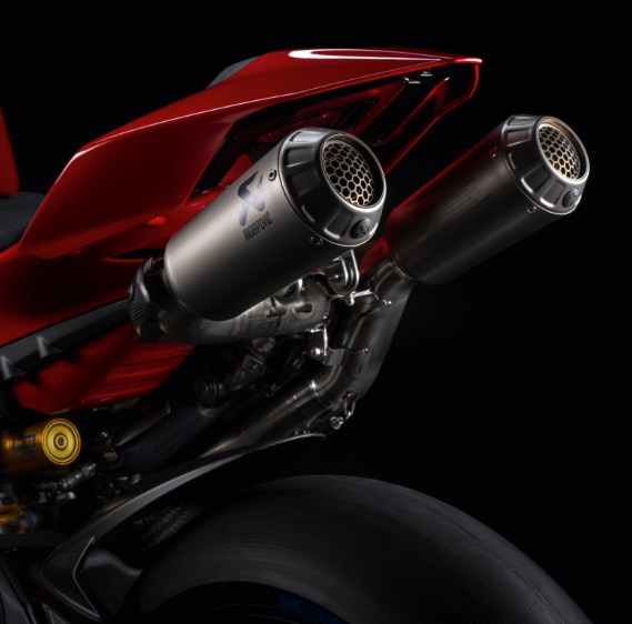 Ducati Panigale V4 2025+ Akrapovic Titanium Full Race Exhaust System 96482351AA