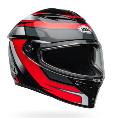 Bell Lithium MIPS Podium Gloss Black Red Helmet