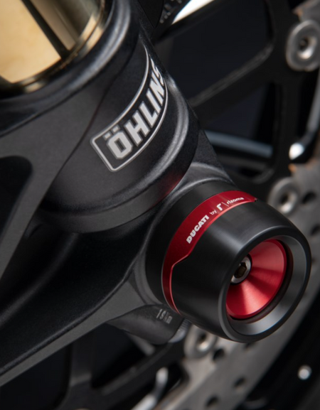 Ducati Rizoma Front Fork Slider Red and Black 97382021AA
