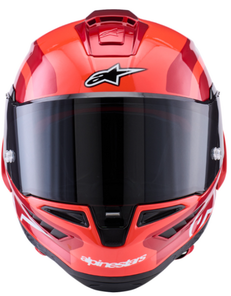 Alpinestars Supertech R10 Arius Double Red XL Helmet
