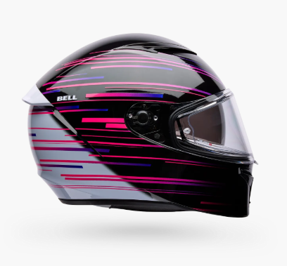 Bell Lithium Velo Black Purple Large Helmet