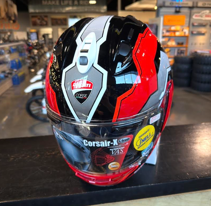 Ducati Arai Corse V8 Medium Helmet – Ducati Bros