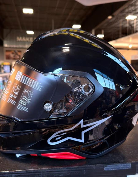 Alpinestars S-R7 Black Glossy Medium Helmet