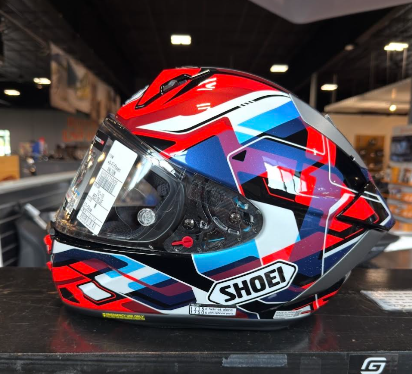 Shoei X-15 Valion Red Large Helmet